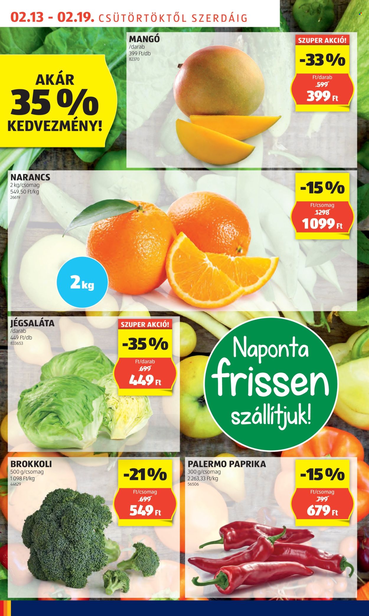 Aldi akciós újságok - 2025.02.13 - 2025.02.19. Oldal 4