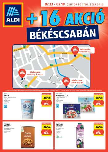 Újság Aldi - 2025.02.13 - 2025.02.19.