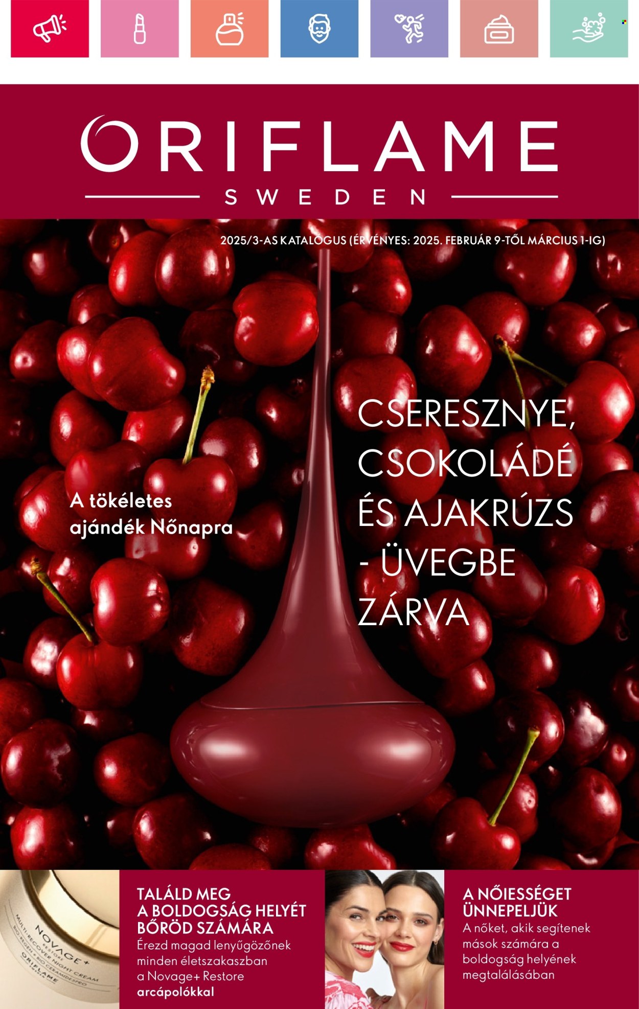 Oriflame akciós újságok - 2025.02.09 - 2025.03.01. Oldal 1