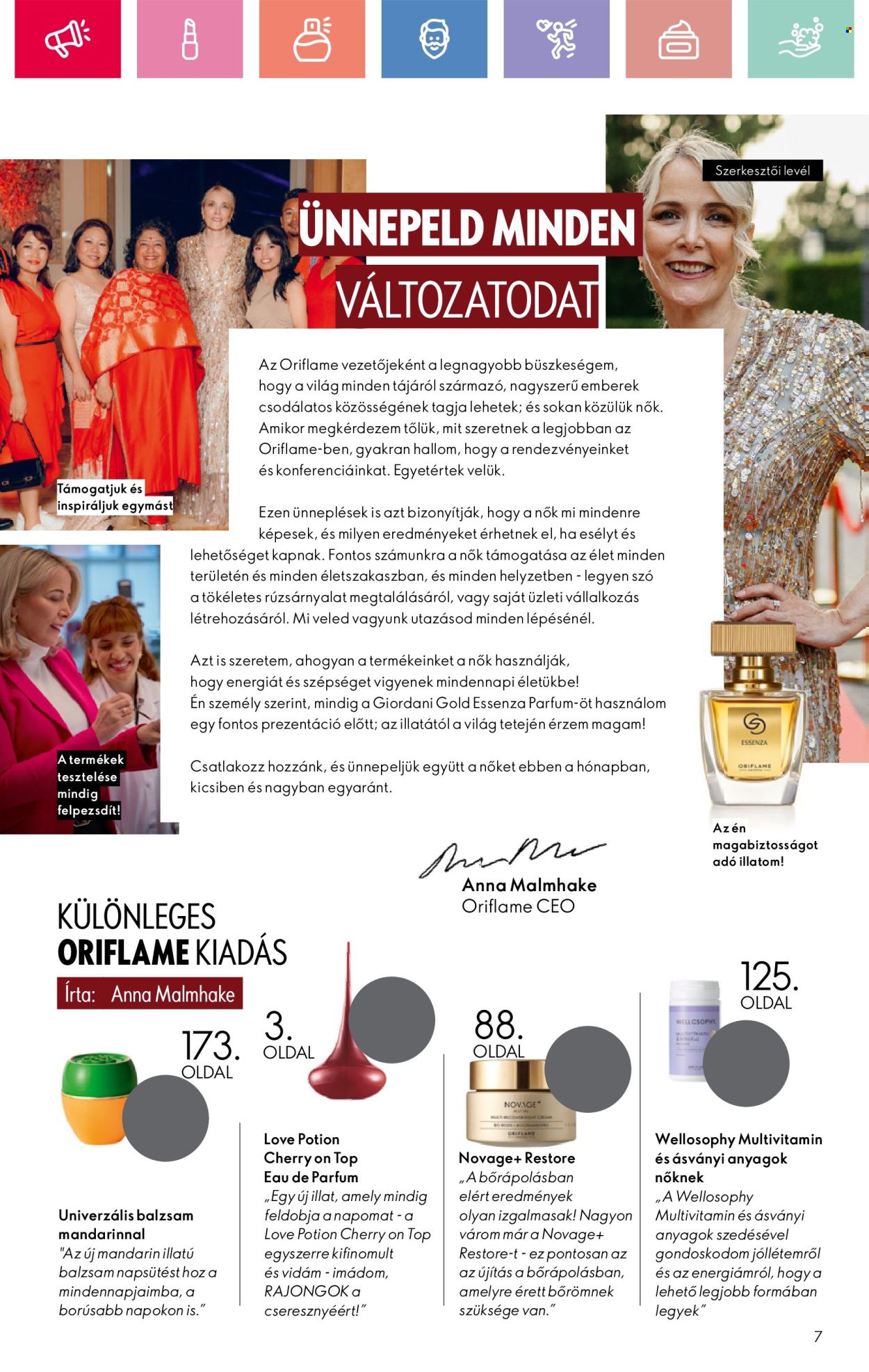 Oriflame akciós újságok - 2025.02.09 - 2025.03.01. Oldal 7