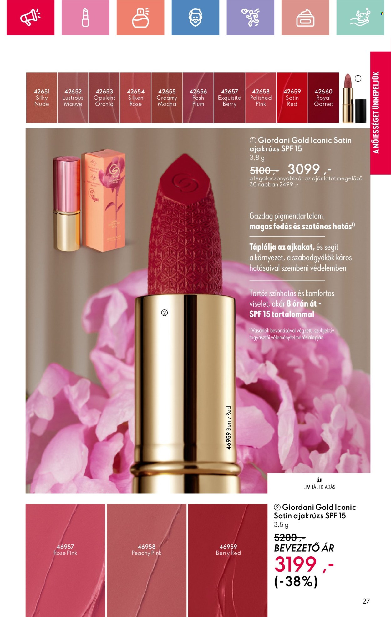 Oriflame akciós újságok - 2025.02.09 - 2025.03.01. Oldal 27