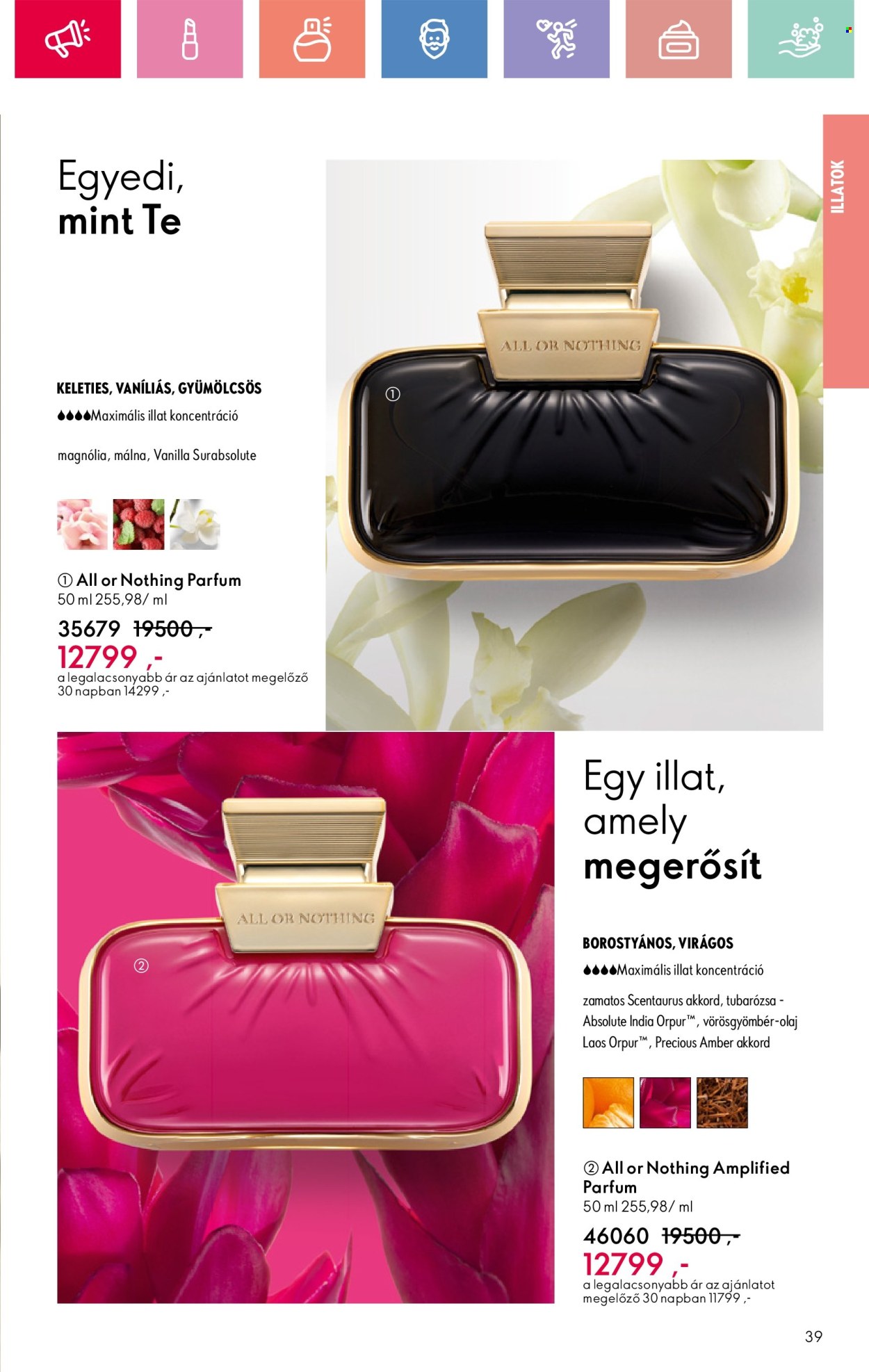 Oriflame akciós újságok - 2025.02.09 - 2025.03.01. Oldal 39