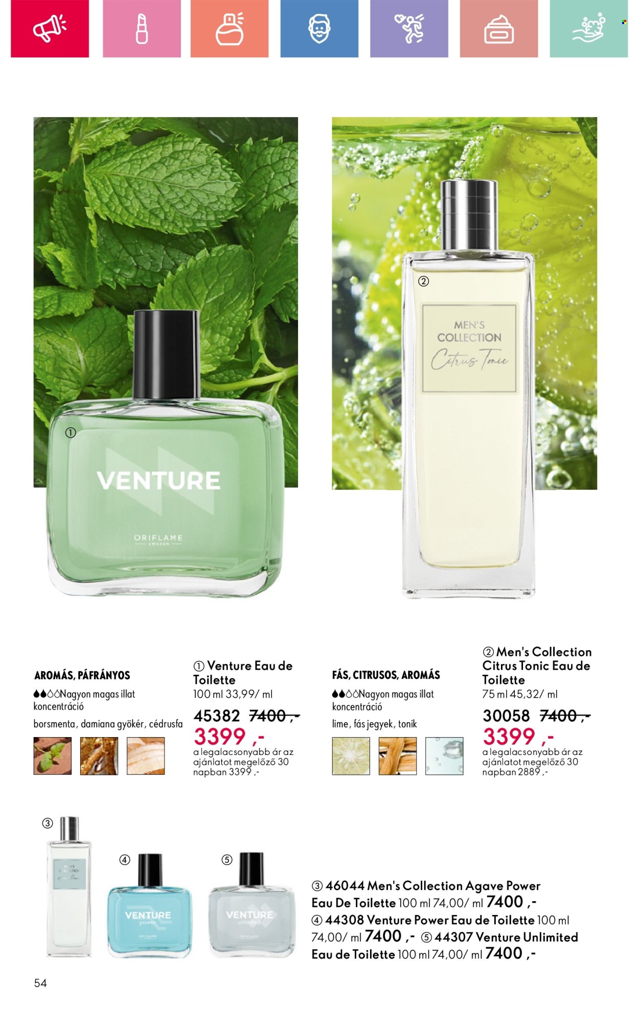 Oriflame akciós újságok - 2025.02.09 - 2025.03.01. Oldal 54