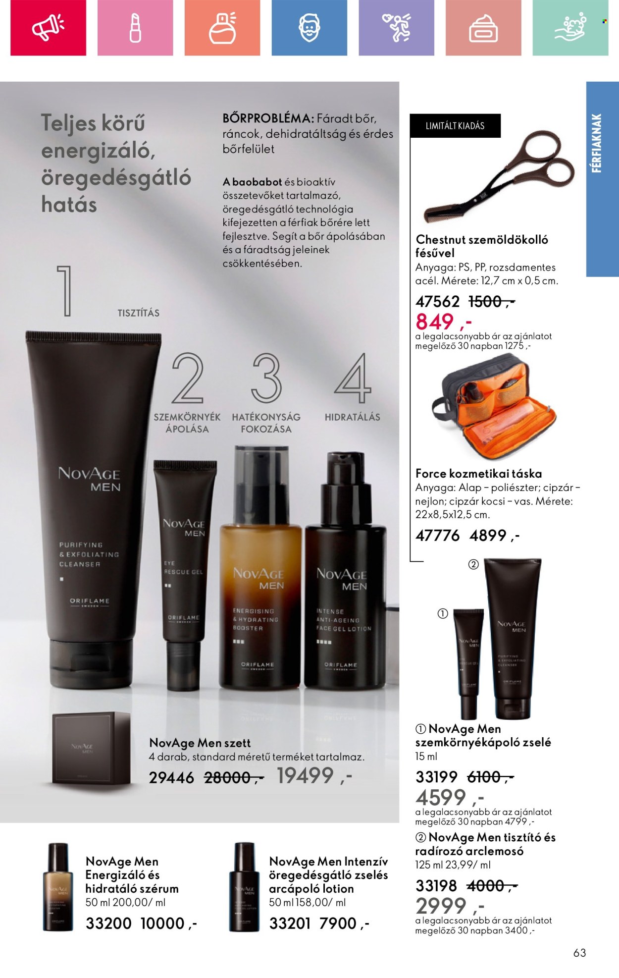 Oriflame akciós újságok - 2025.02.09 - 2025.03.01. Oldal 63