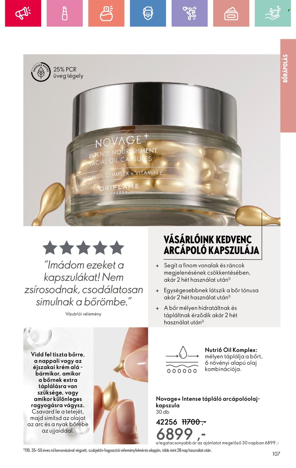 Oriflame akciós újságok - 2025.02.09 - 2025.03.01. Oldal 107