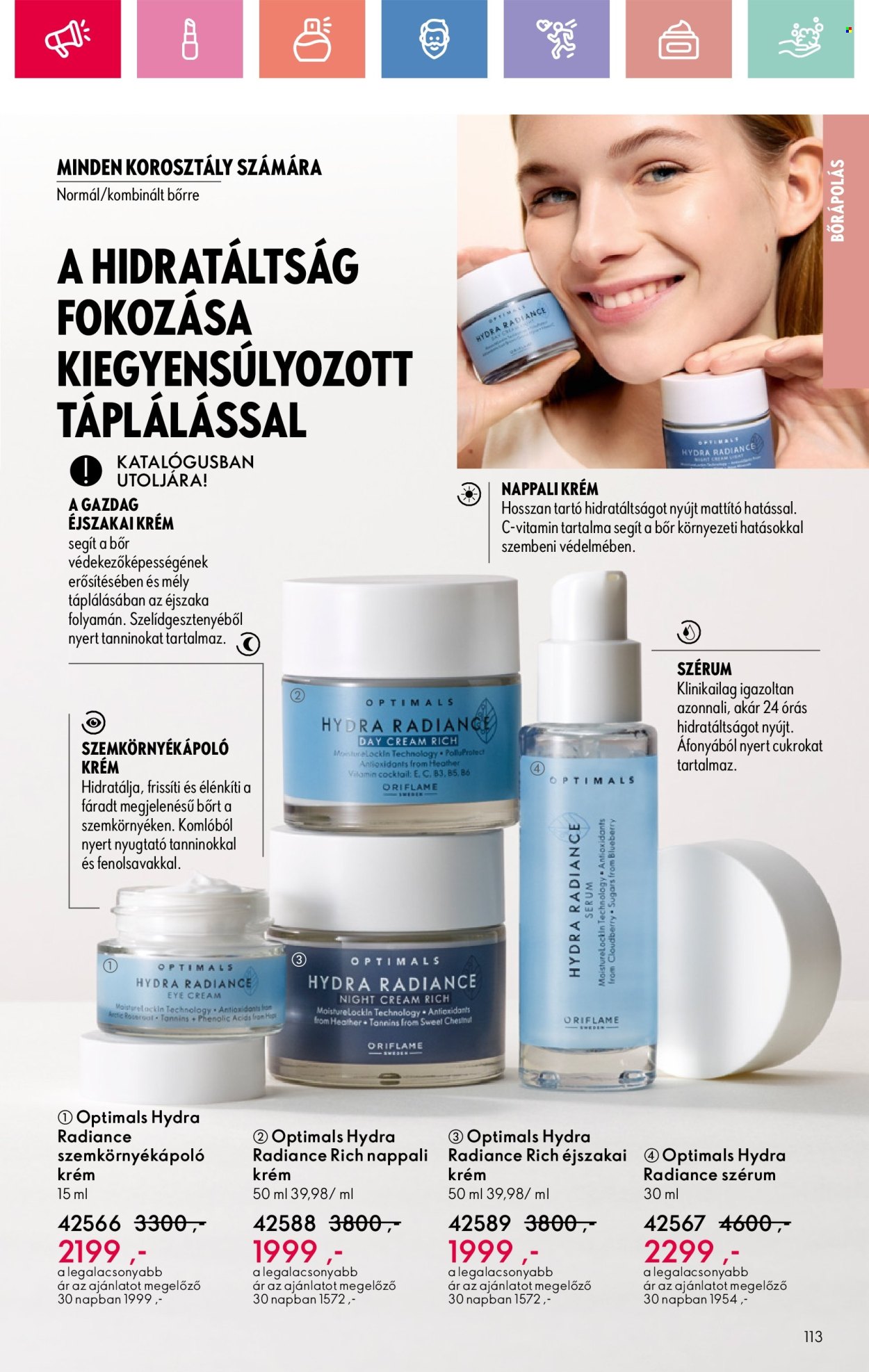 Oriflame akciós újságok - 2025.02.09 - 2025.03.01. Oldal 113