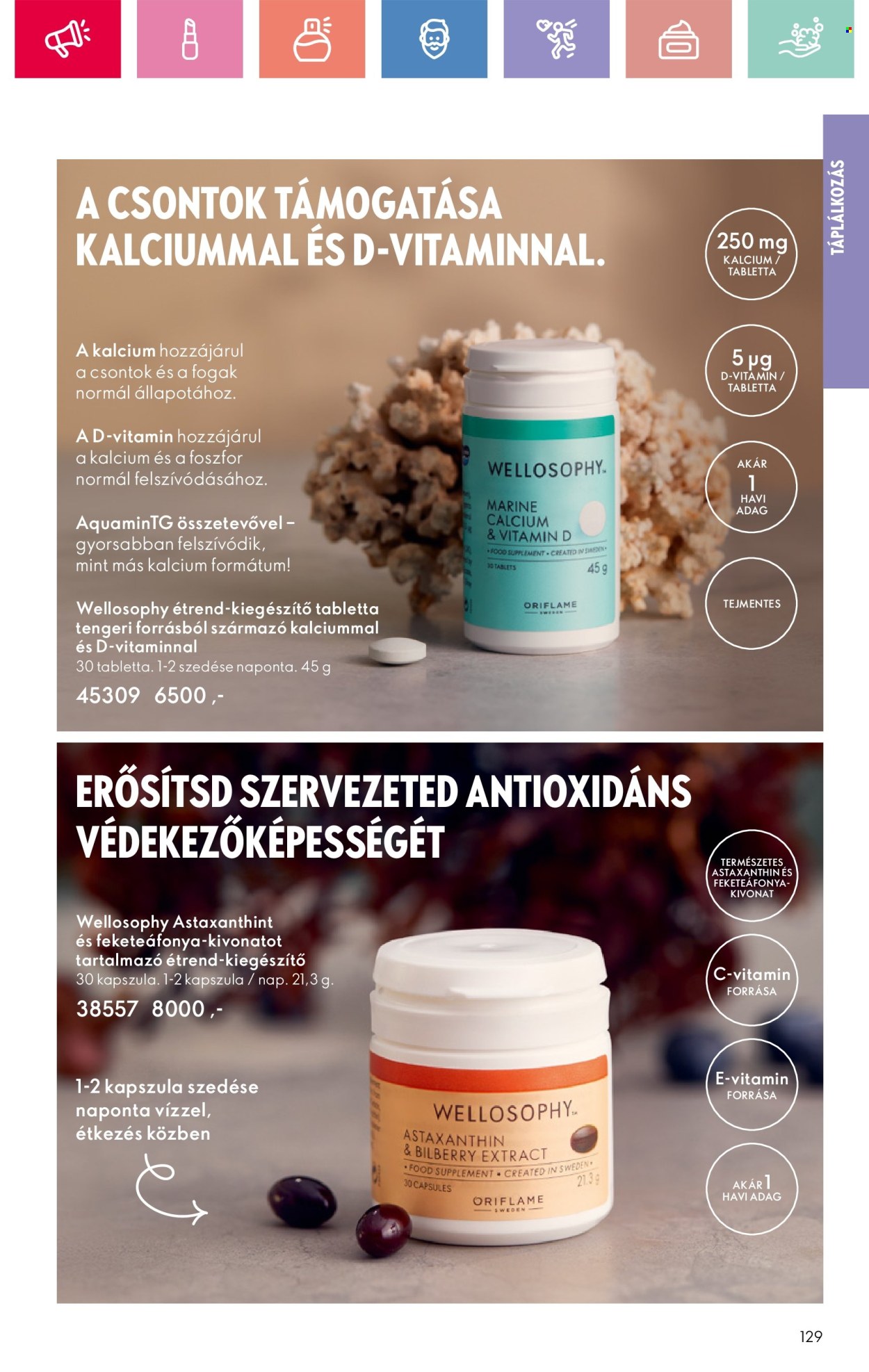 Oriflame akciós újságok - 2025.02.09 - 2025.03.01. Oldal 129