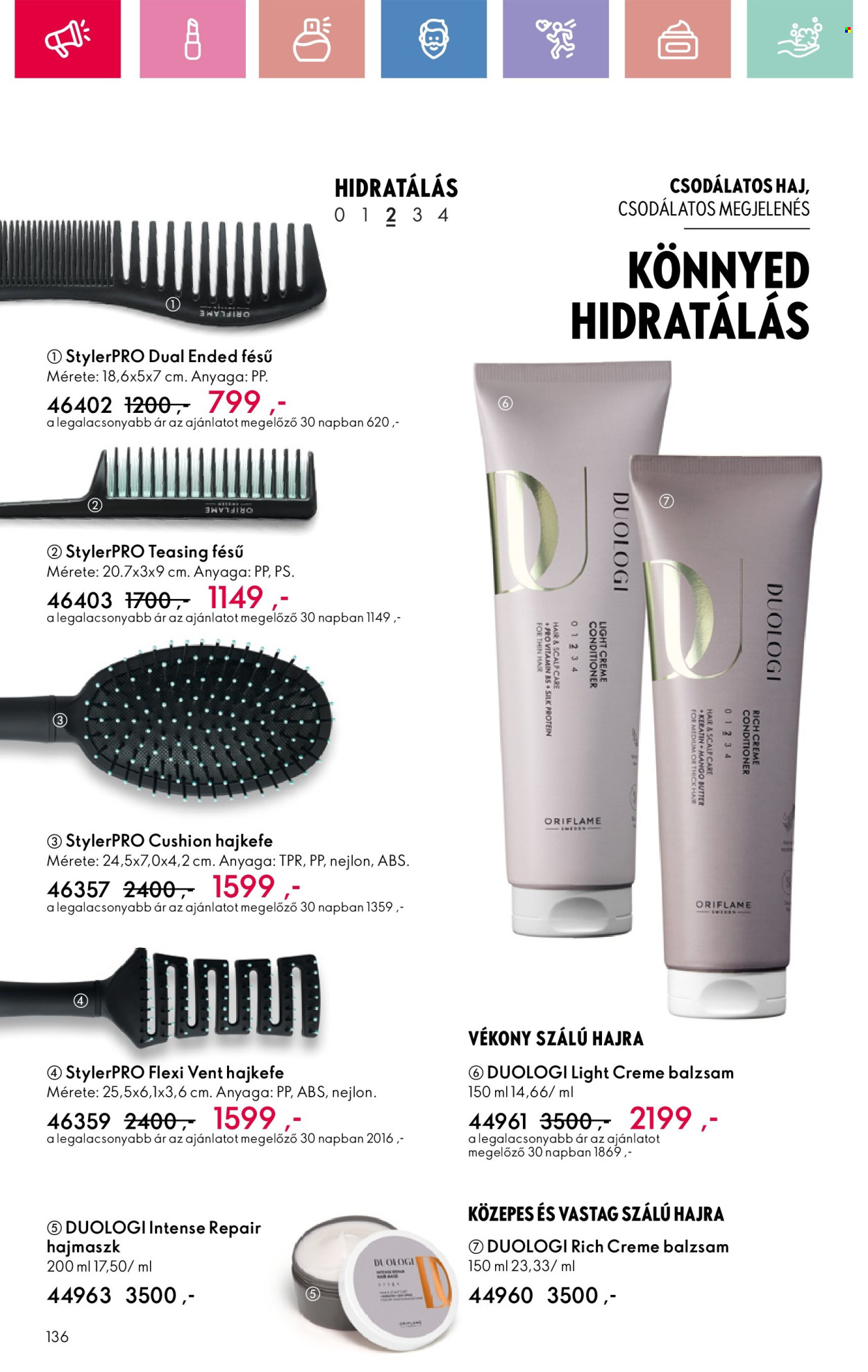 Oriflame akciós újságok - 2025.02.09 - 2025.03.01. Oldal 136