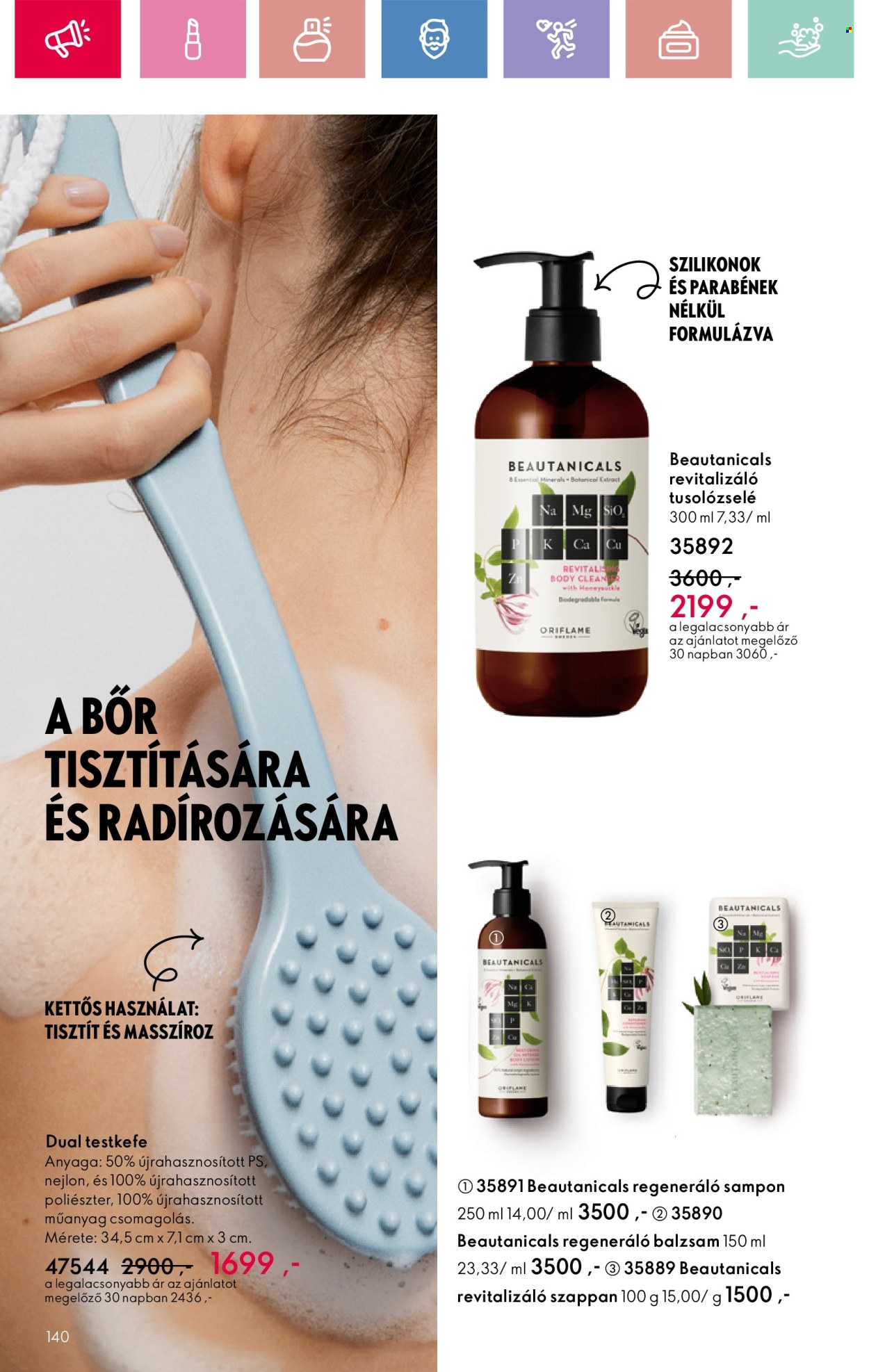 Oriflame akciós újságok - 2025.02.09 - 2025.03.01. Oldal 140