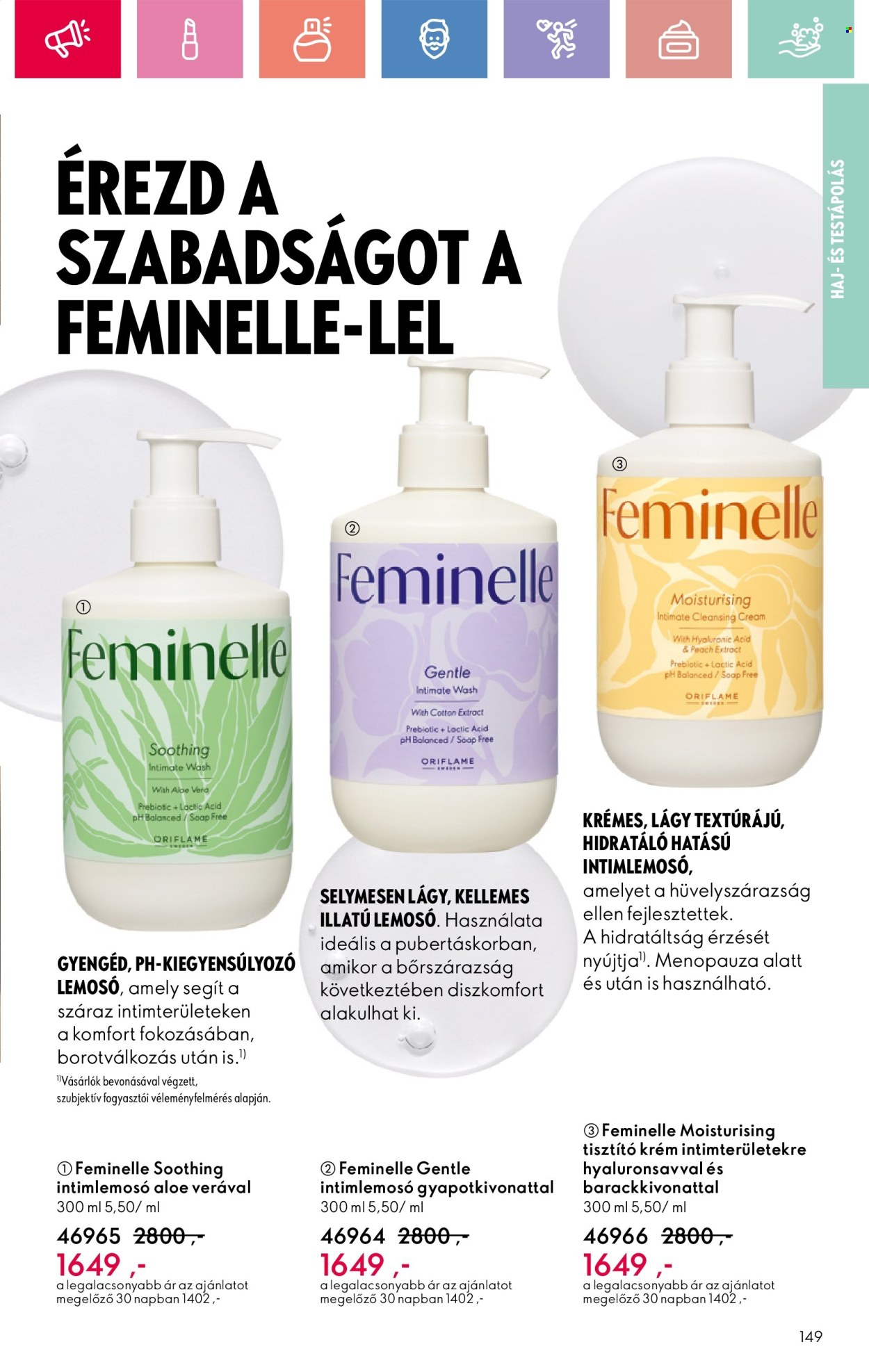 Oriflame akciós újságok - 2025.02.09 - 2025.03.01. Oldal 149