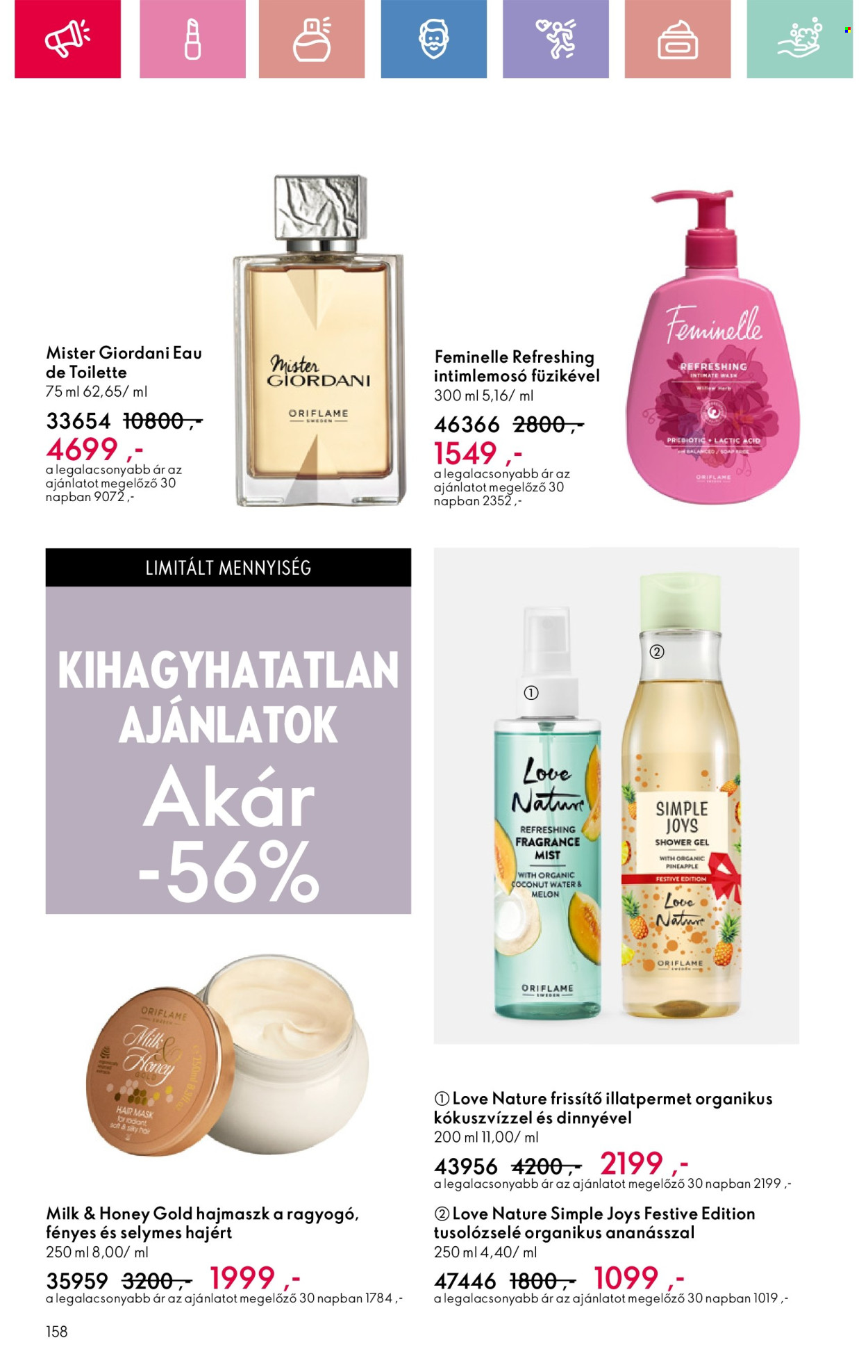 Oriflame akciós újságok - 2025.02.09 - 2025.03.01. Oldal 158