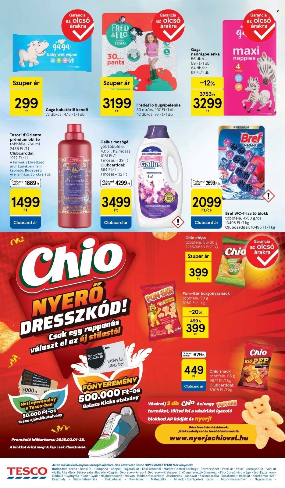 TESCO akciós újságok - 2025.02.13 - 2025.02.19. Oldal 28