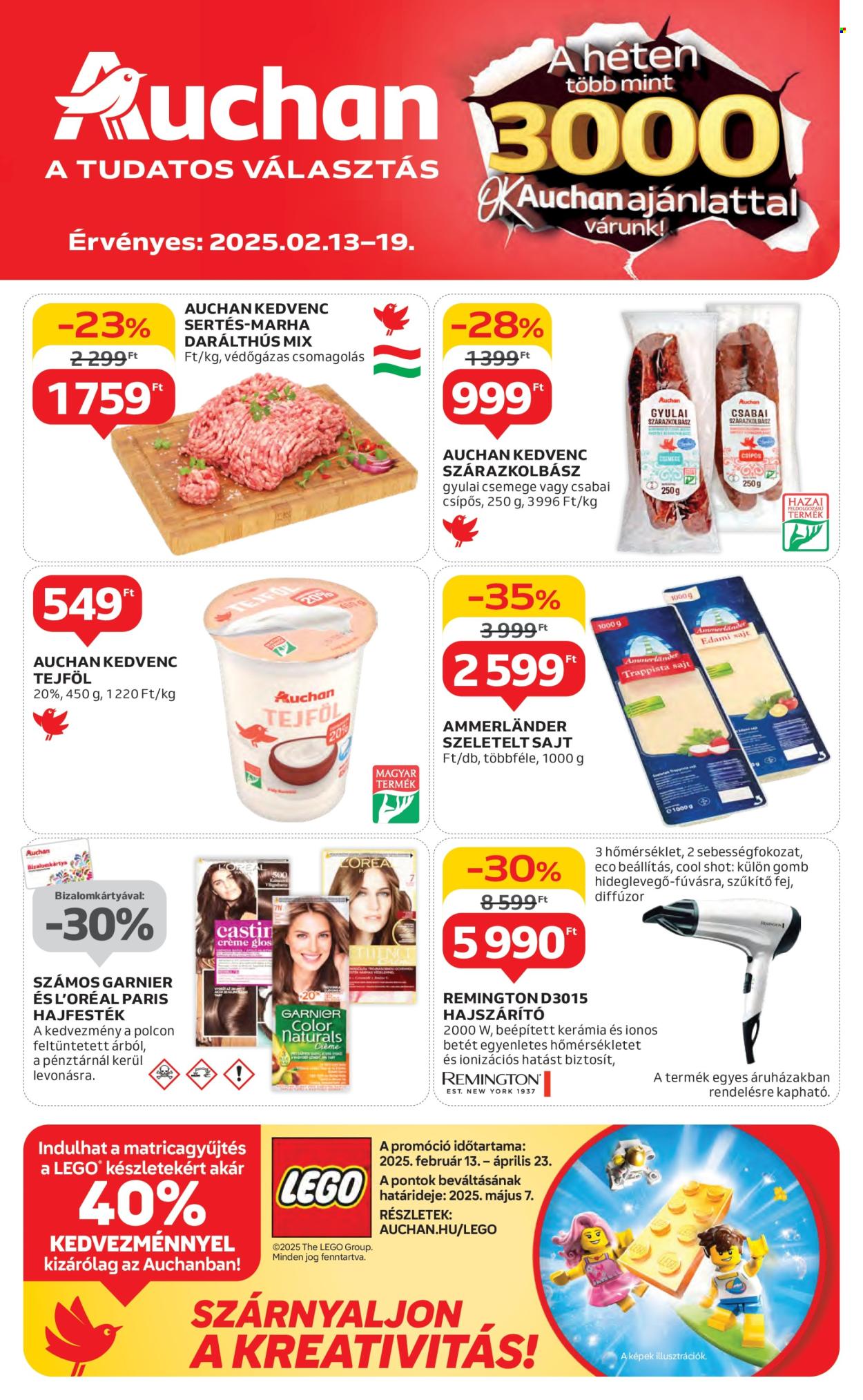 Auchan akciós újságok - 2025.02.13 - 2025.02.19. Oldal 1
