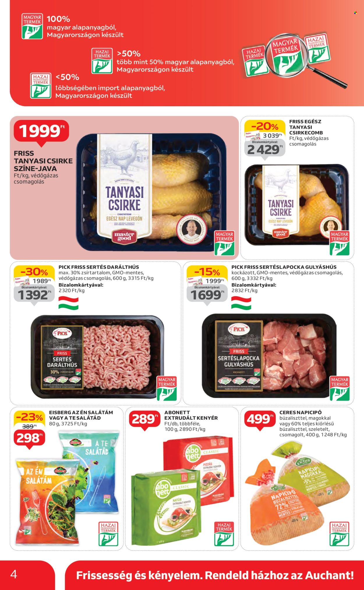 Auchan akciós újságok - 2025.02.13 - 2025.02.19. Oldal 4