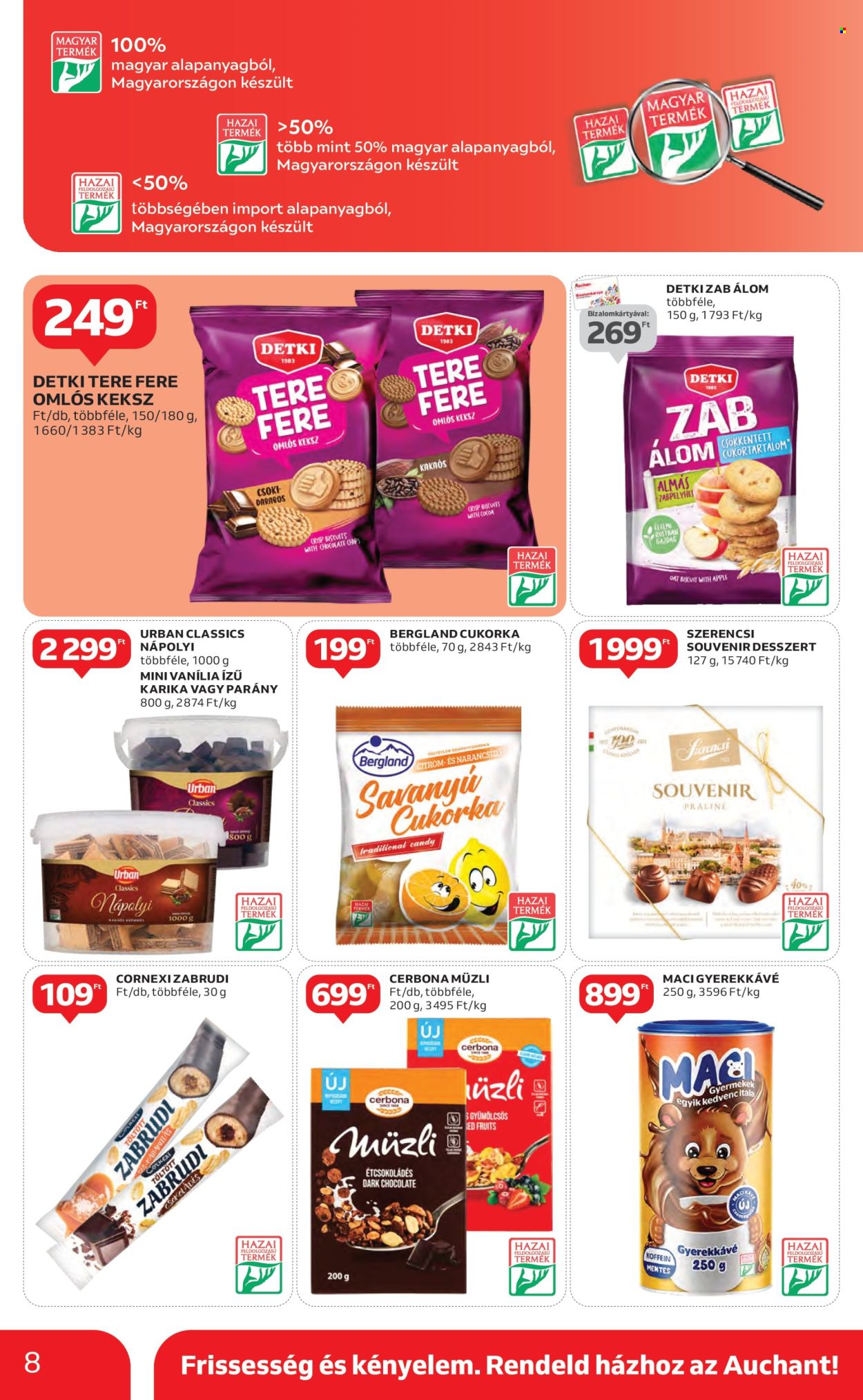 Auchan akciós újságok - 2025.02.13 - 2025.02.19. Oldal 8