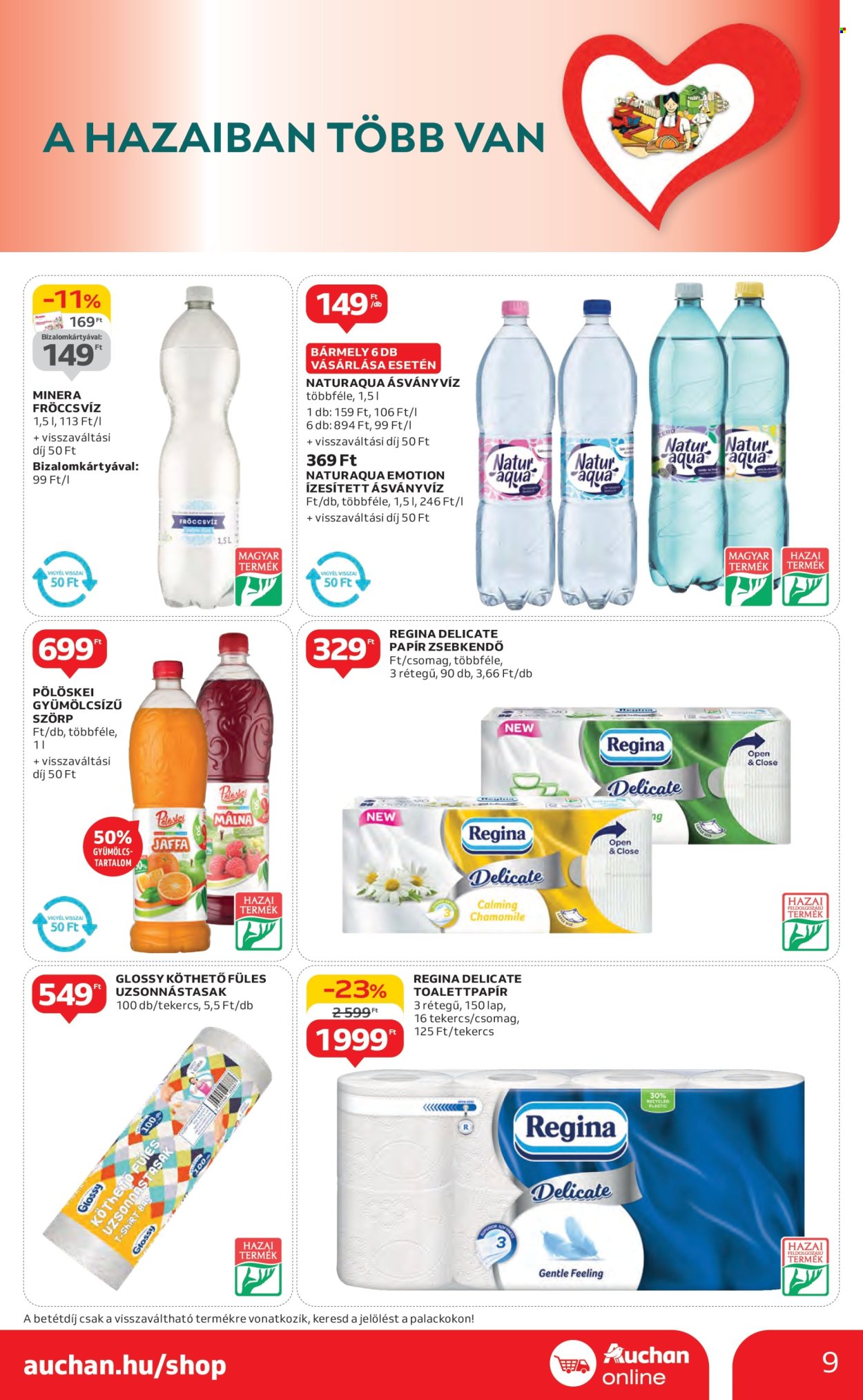 Auchan akciós újságok - 2025.02.13 - 2025.02.19. Oldal 9