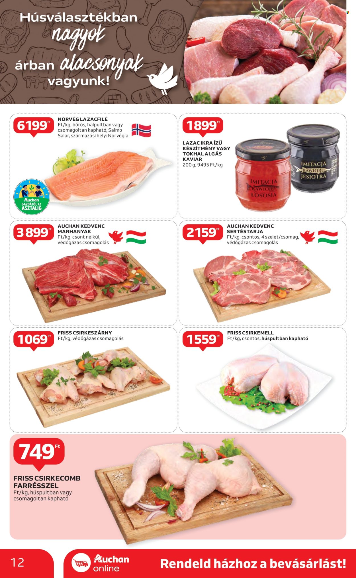 Auchan akciós újságok - 2025.02.13 - 2025.02.19. Oldal 12