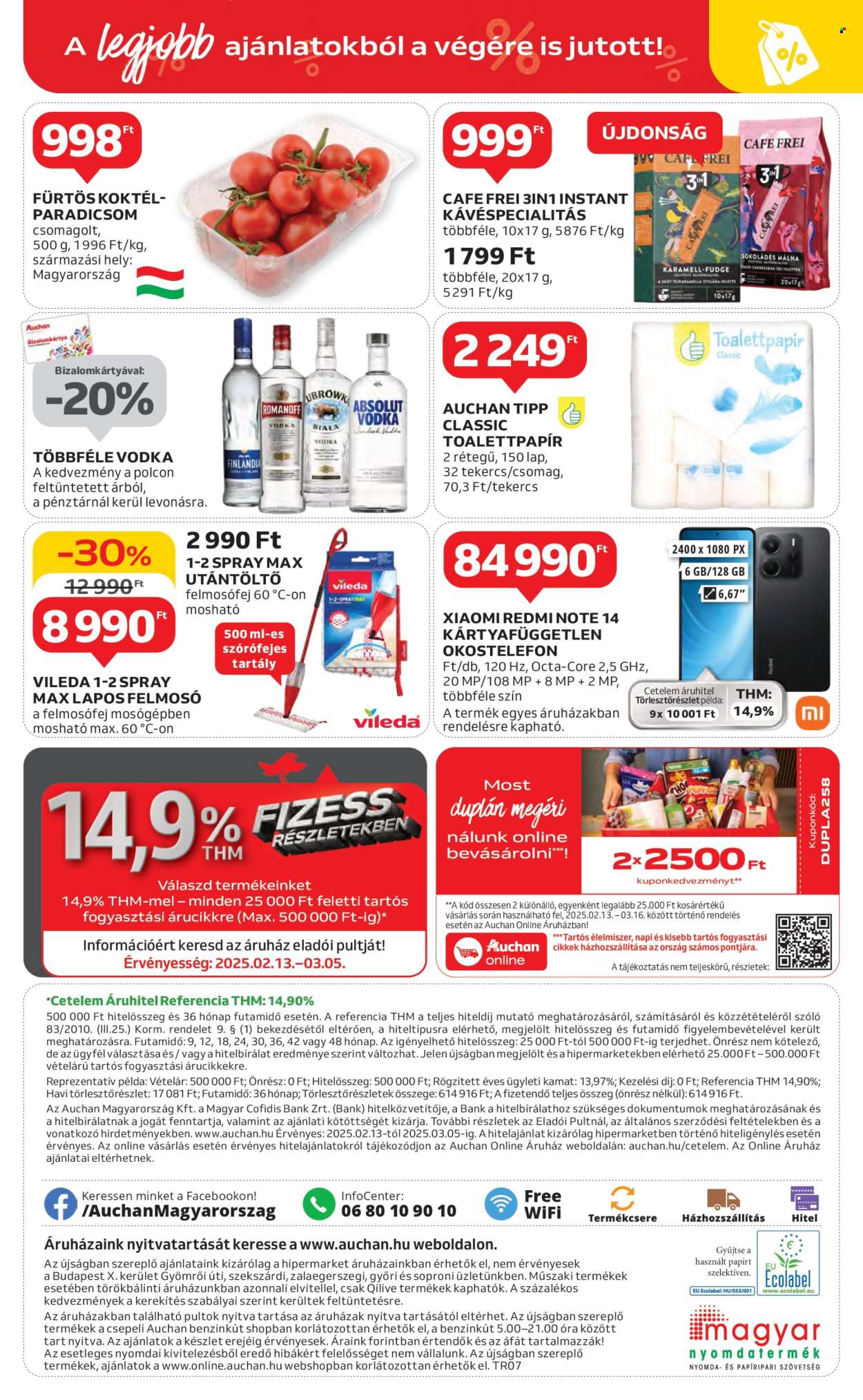 Auchan akciós újságok - 2025.02.13 - 2025.02.19. Oldal 54