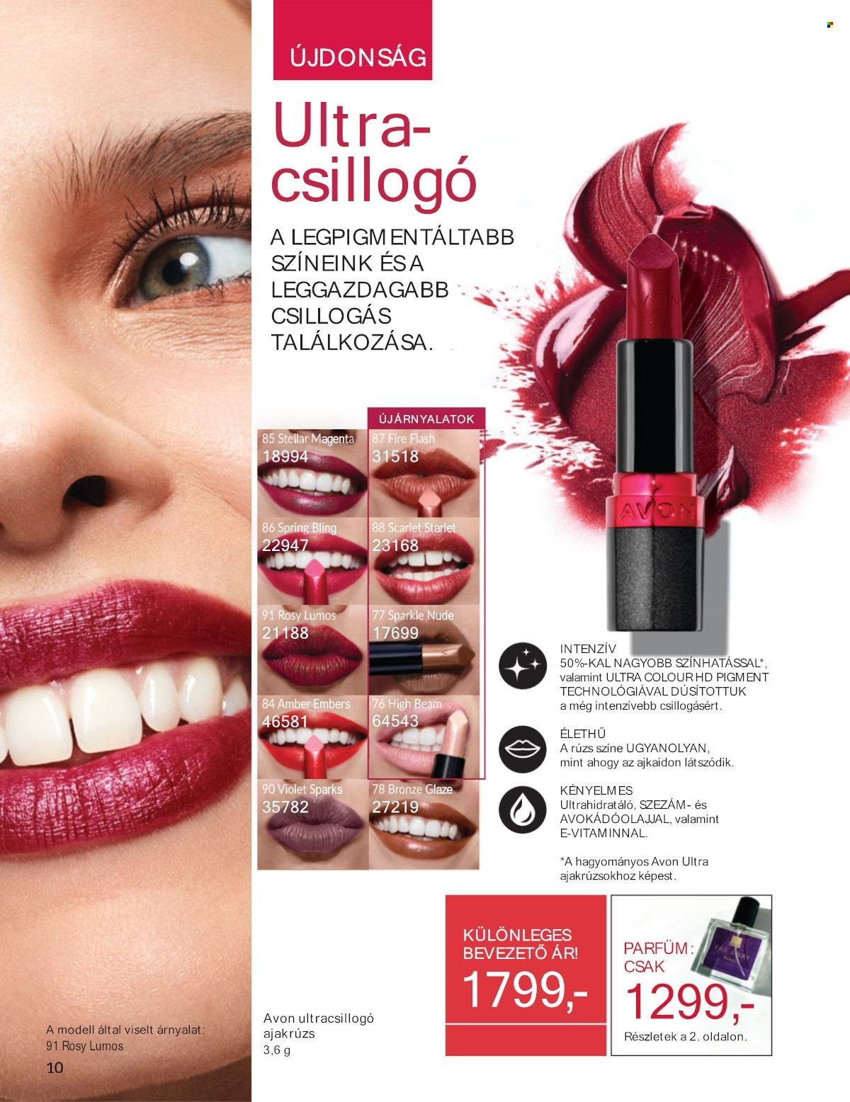Avon akciós újságok. Oldal 8