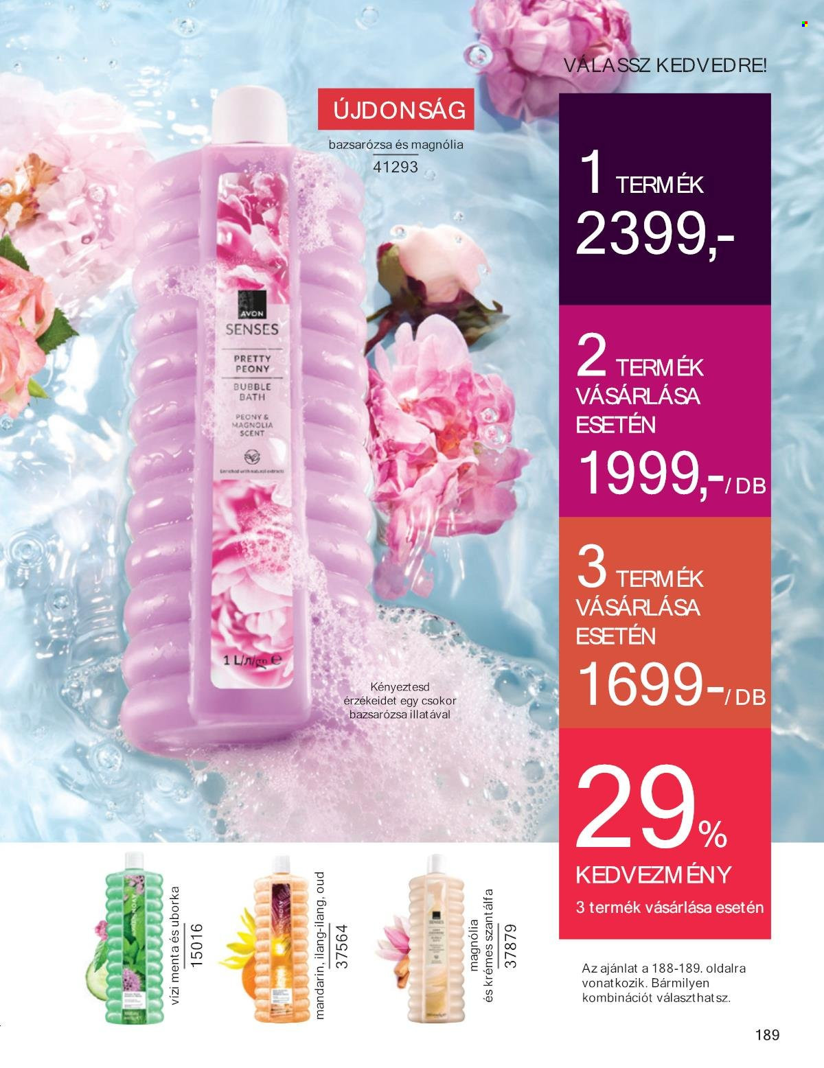 Avon akciós újságok. Oldal 23