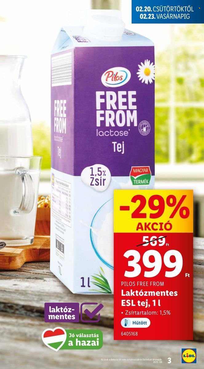 Lidl akciós újságok - 2025.02.20 - 2025.02.26. Oldal 3