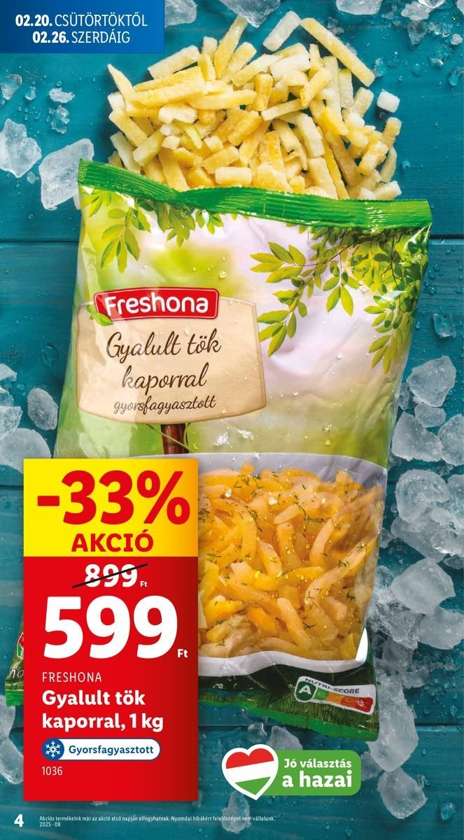 Lidl akciós újságok - 2025.02.20 - 2025.02.26. Oldal 4