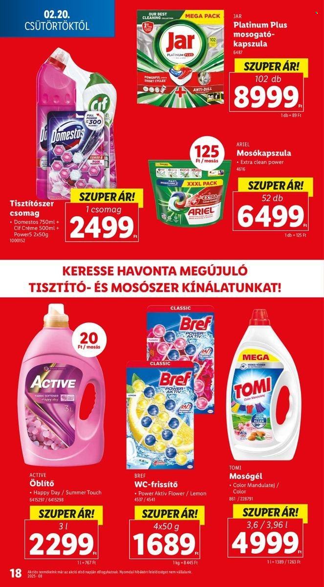 Lidl akciós újságok - 2025.02.20 - 2025.02.26. Oldal 18