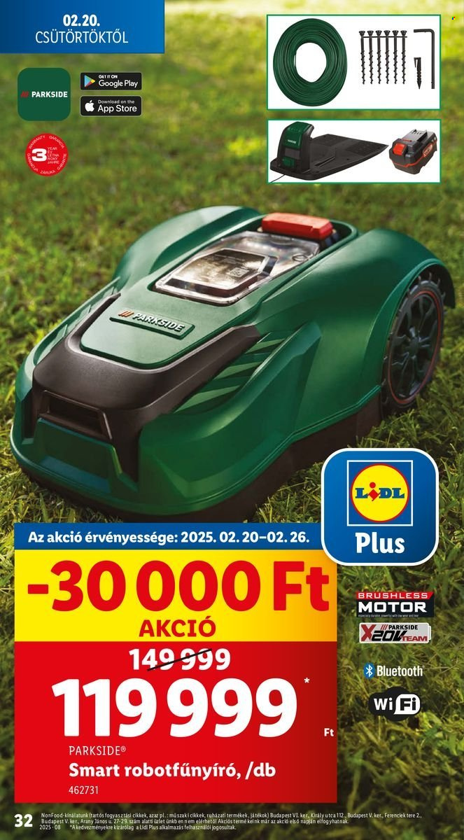 Lidl akciós újságok - 2025.02.20 - 2025.02.26. Oldal 32