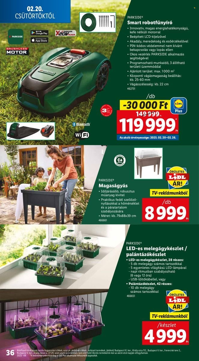 Lidl akciós újságok - 2025.02.20 - 2025.02.26. Oldal 36