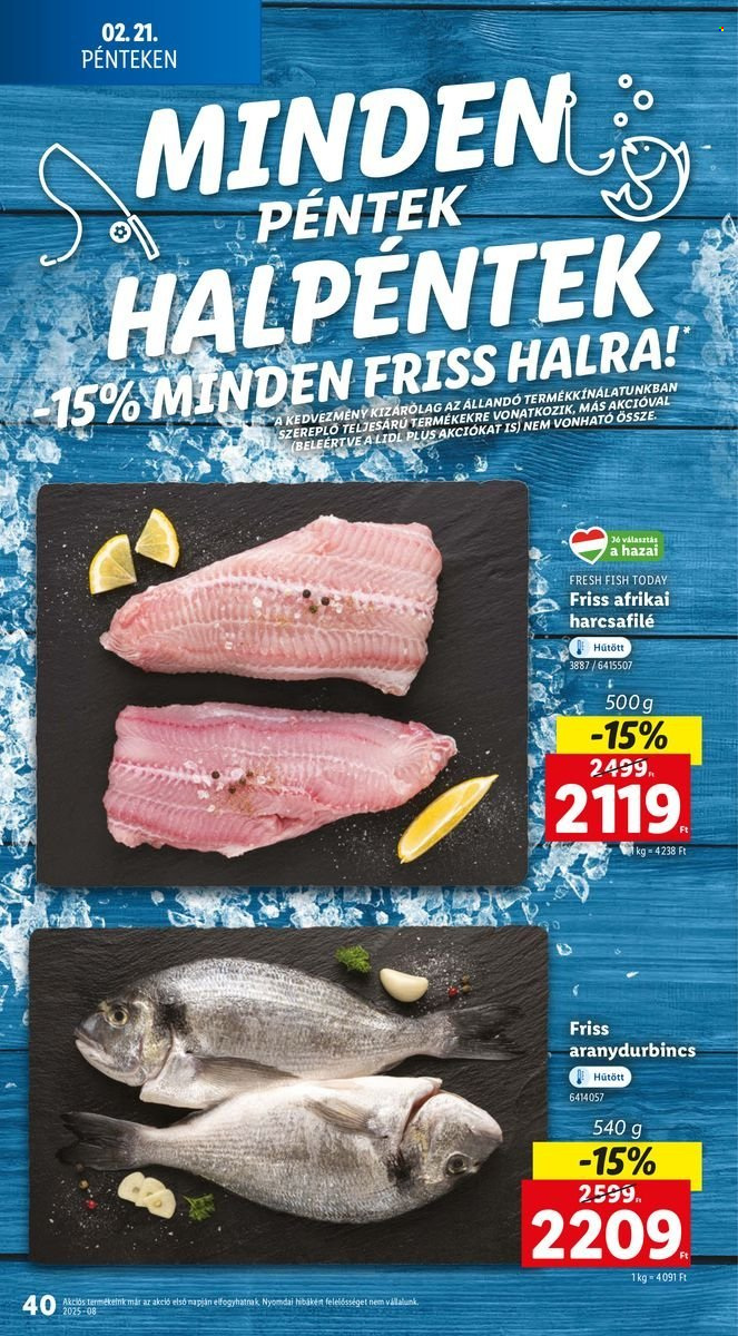 Lidl akciós újságok - 2025.02.20 - 2025.02.26. Oldal 40