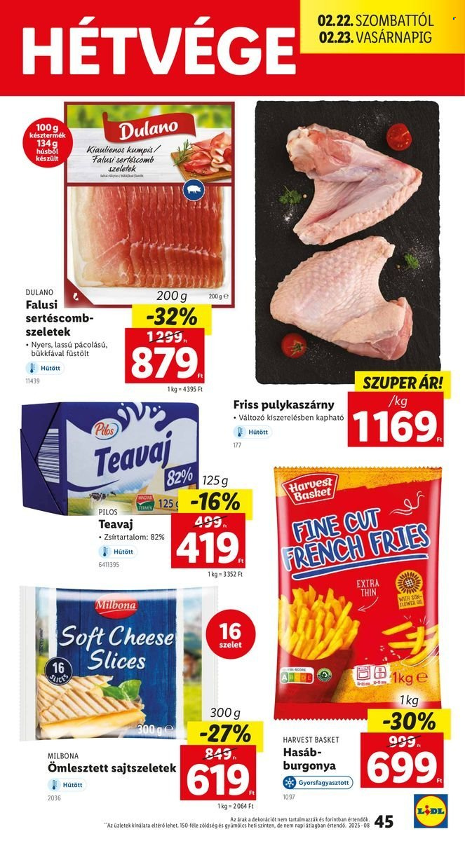Lidl akciós újságok - 2025.02.20 - 2025.02.26. Oldal 45