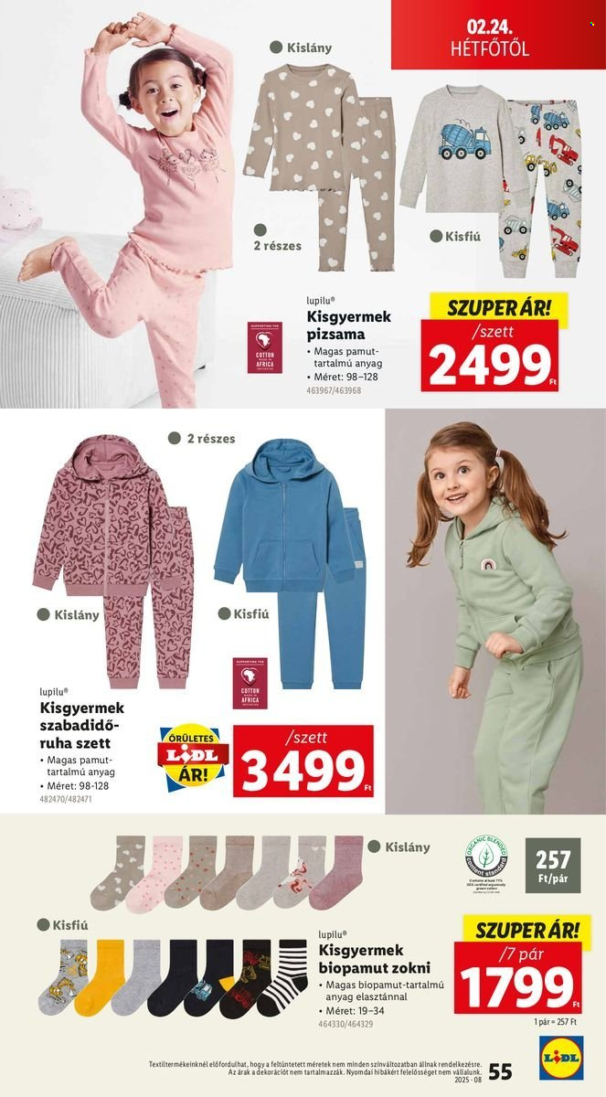 Lidl akciós újságok - 2025.02.20 - 2025.02.26. Oldal 55