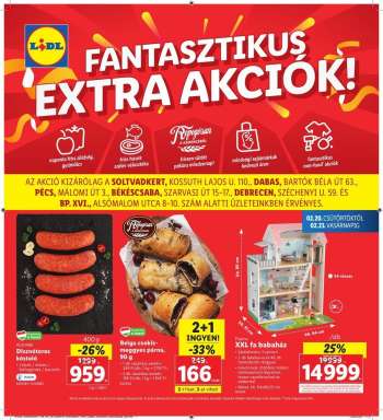 Újság Lidl - 2025.02.20 - 2025.02.23.