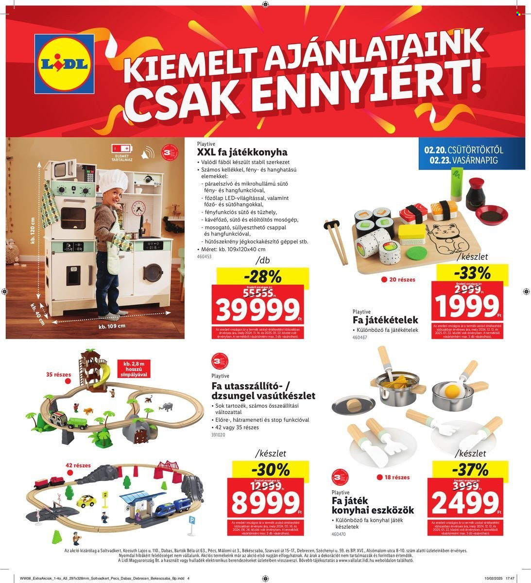 Lidl akciós újságok - 2025.02.20 - 2025.02.23. Oldal 4