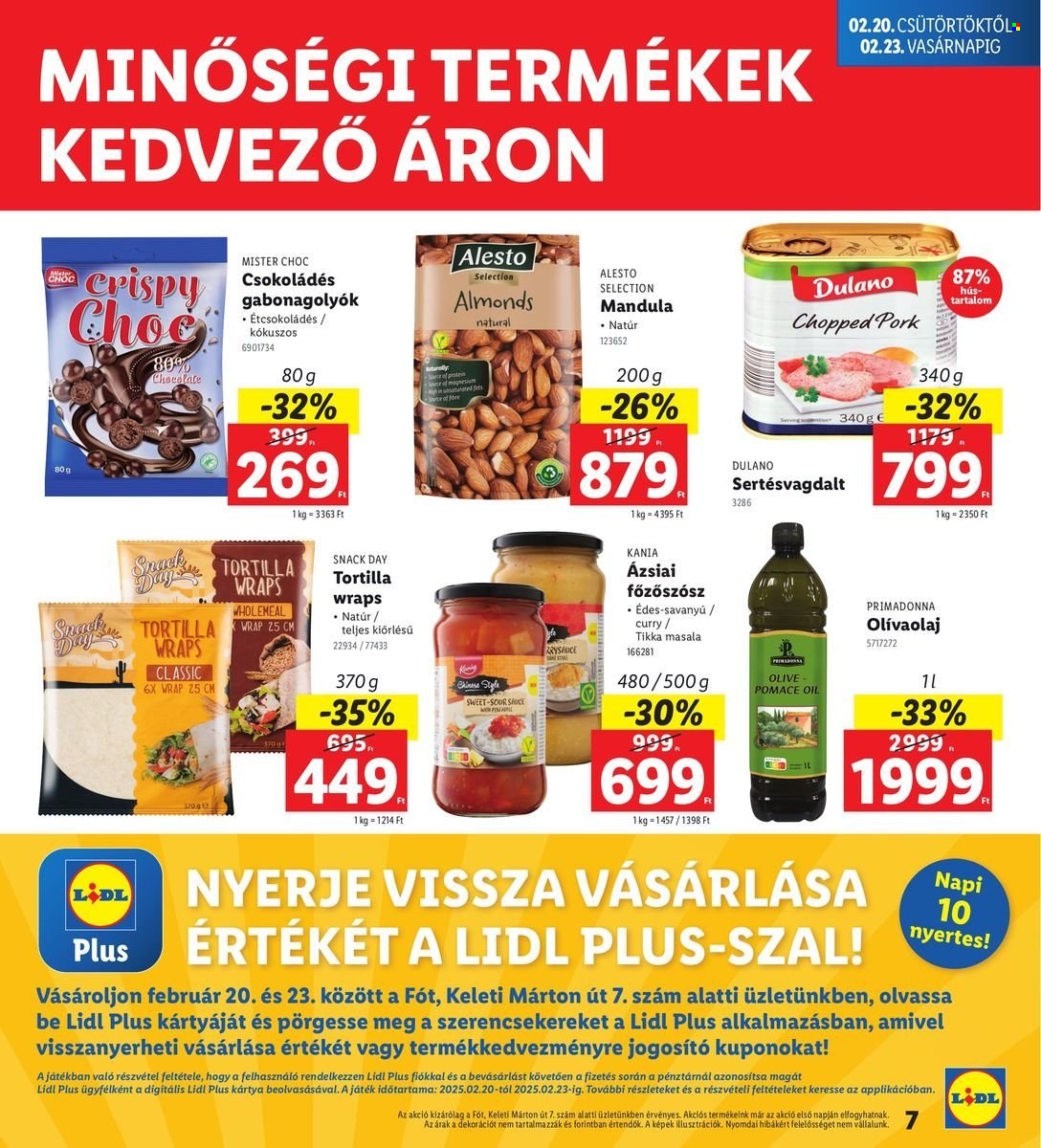 Lidl akciós újságok - 2025.02.20 - 2025.02.23. Oldal 7
