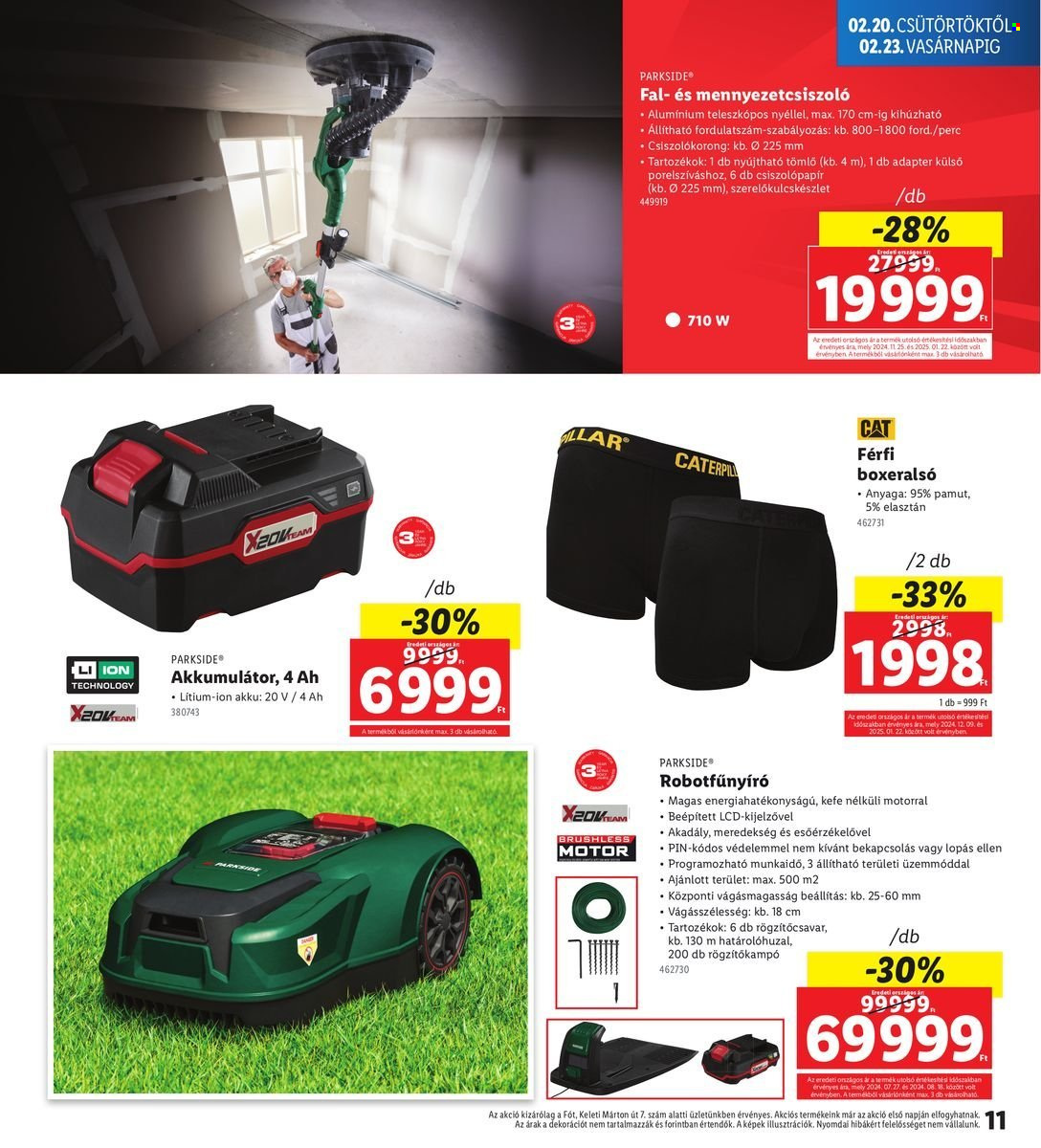 Lidl akciós újságok - 2025.02.20 - 2025.02.23. Oldal 11