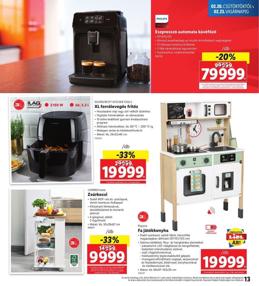 Lidl akciós újságok - 2025.02.20 - 2025.02.23. Oldal 13