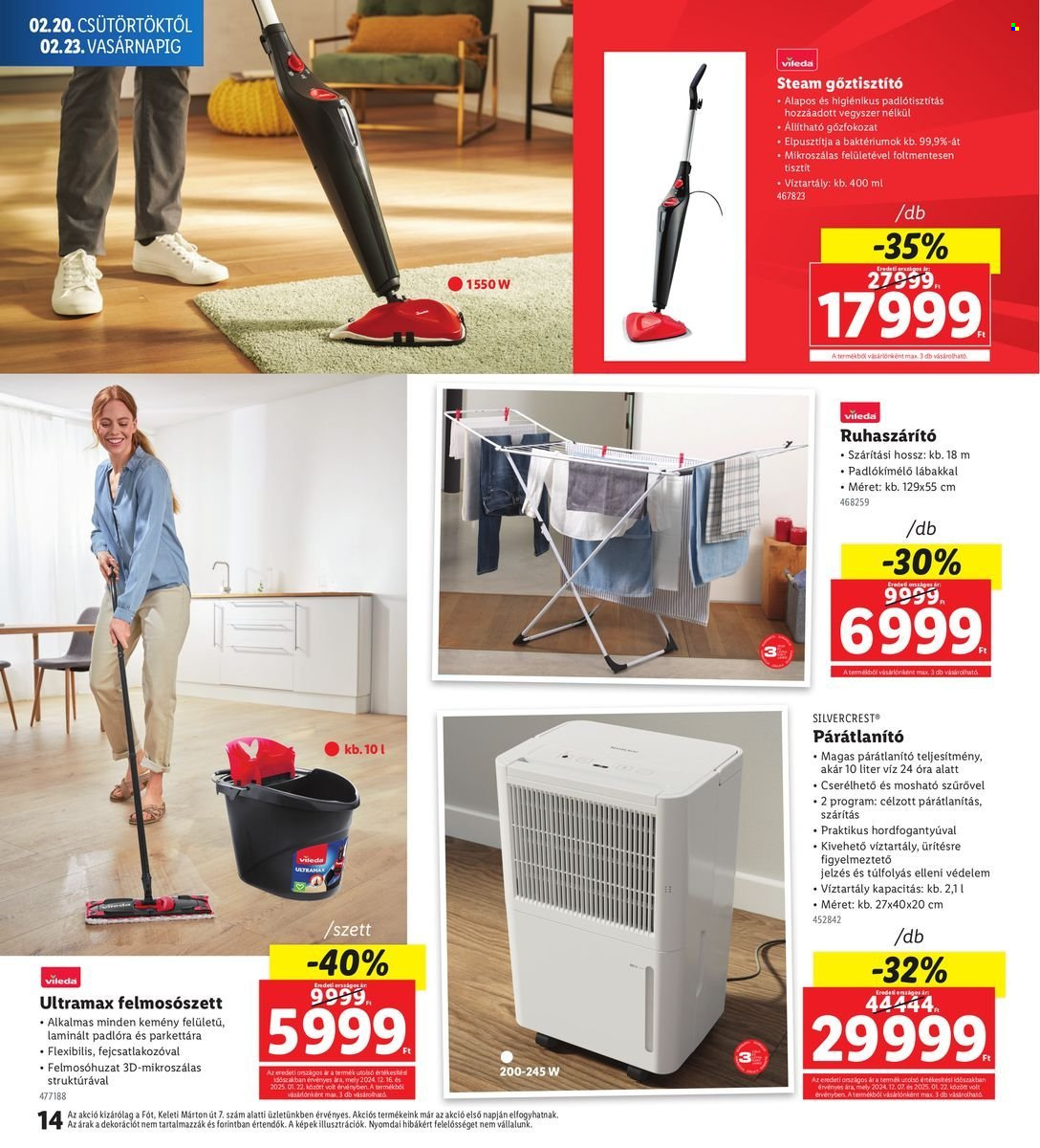 Lidl akciós újságok - 2025.02.20 - 2025.02.23. Oldal 14
