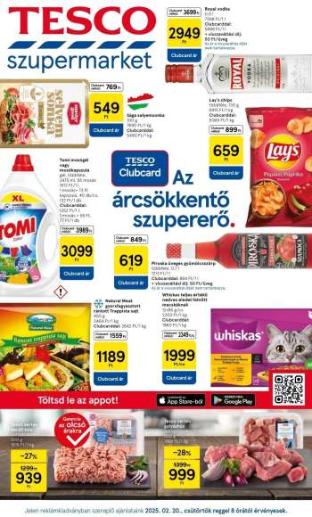 Újság TESCO - 2025.02.20 - 2025.02.26.