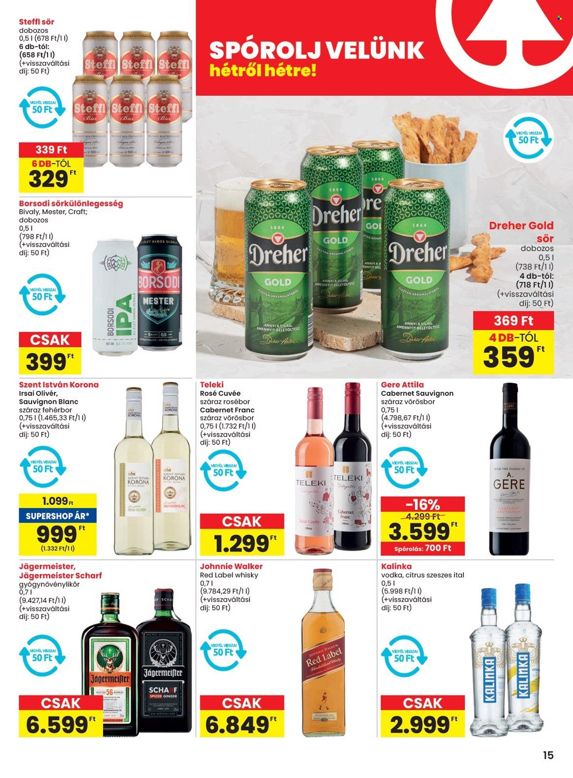 SPAR akciós újságok - 2025.02.20 - 2025.02.26. Oldal 15