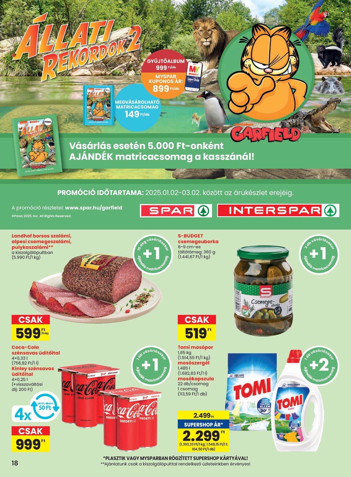 SPAR akciós újságok - 2025.02.20 - 2025.02.26. Oldal 18