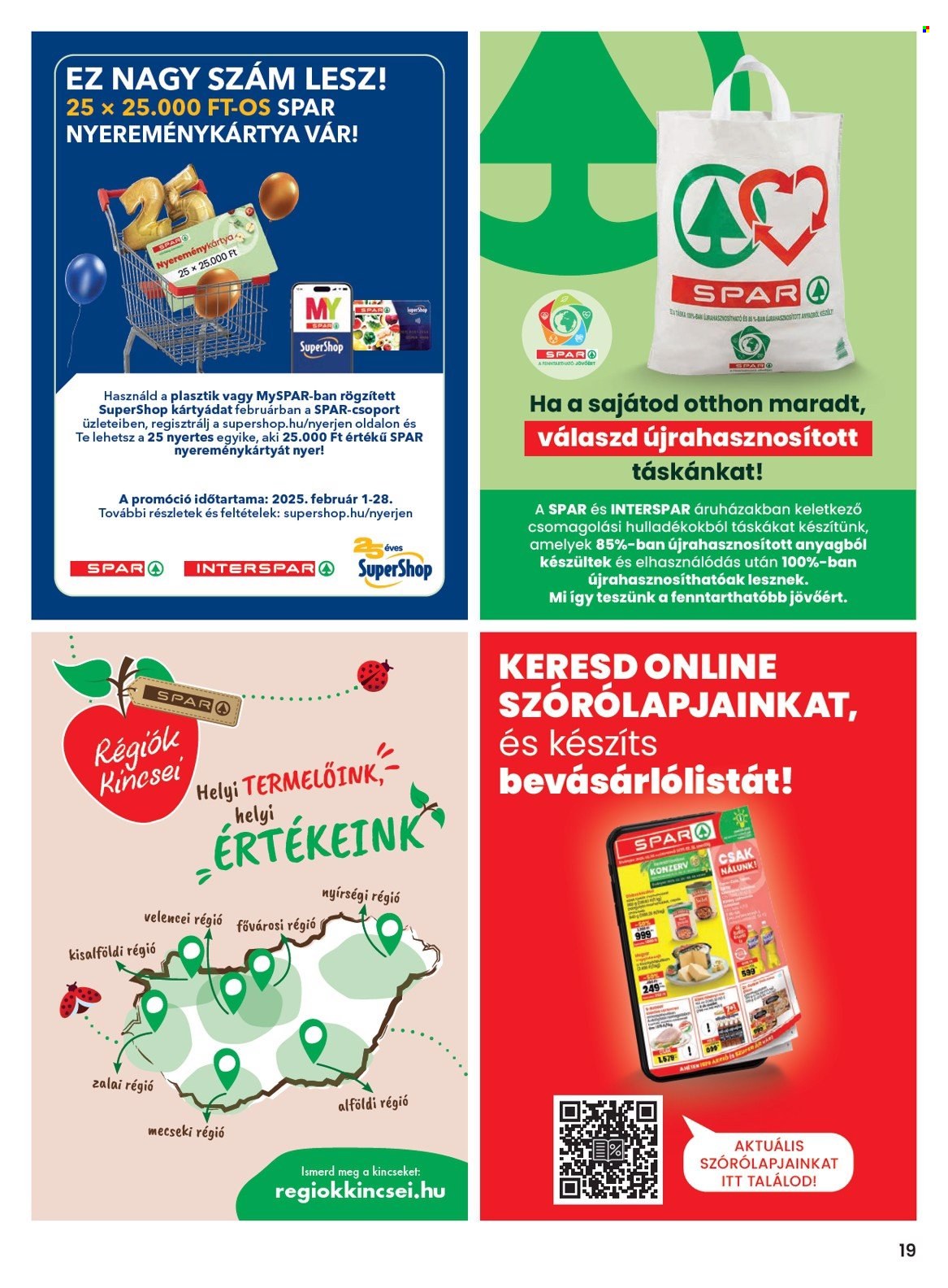 SPAR akciós újságok - 2025.02.20 - 2025.02.26. Oldal 19