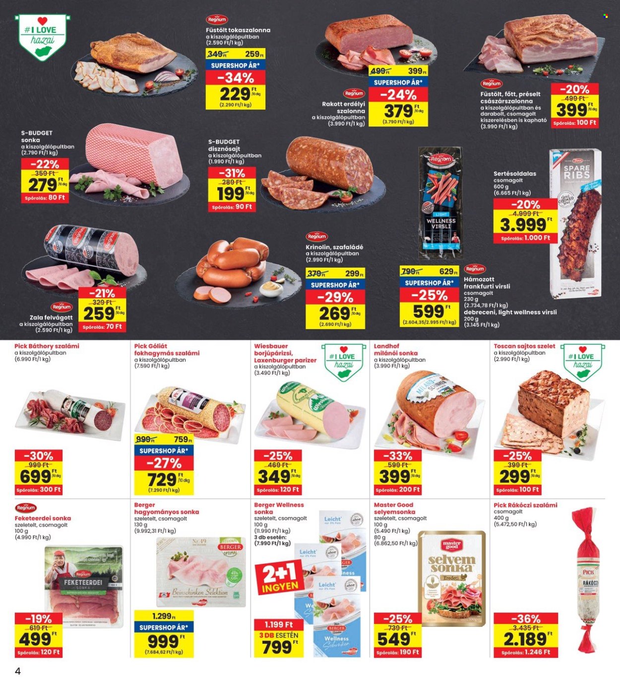 INTERSPAR akciós újságok - 2025.02.20 - 2025.02.26. Oldal 4