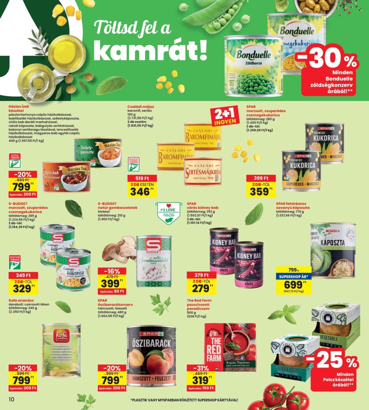 INTERSPAR akciós újságok - 2025.02.20 - 2025.02.26. Oldal 10