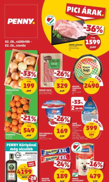 Újság Penny Market - 2025.02.20 - 2025.02.26.