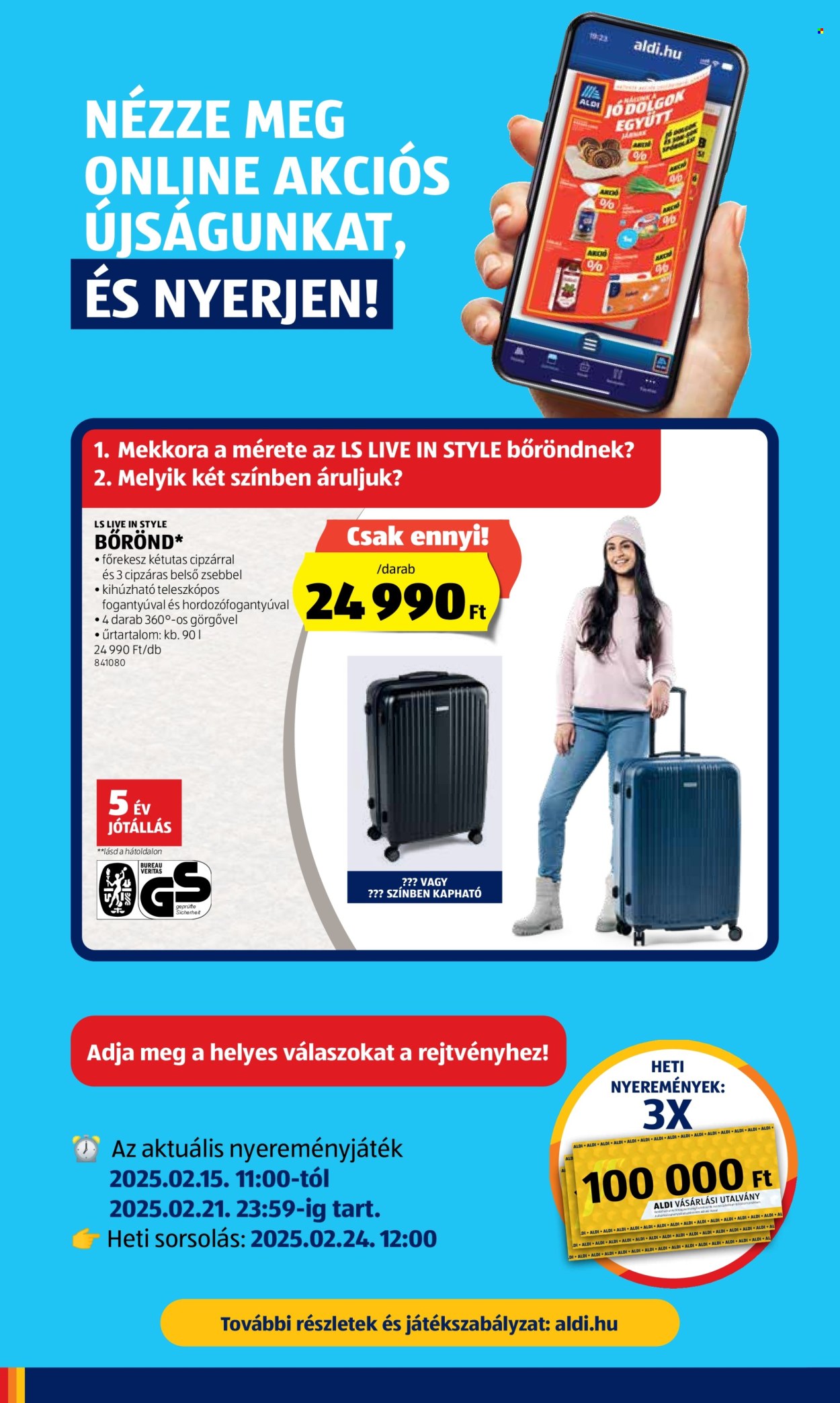 Aldi akciós újságok - 2025.02.20 - 2025.02.26. Oldal 10