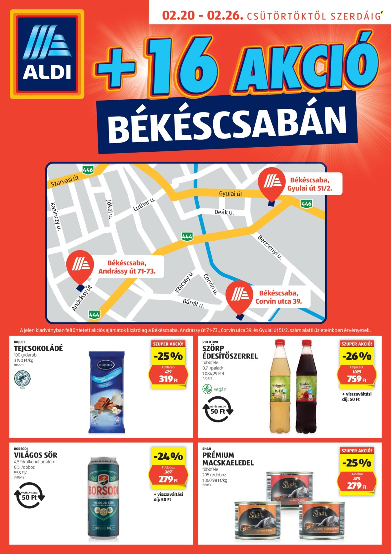 Aldi akciós újságok - 2025.02.20 - 2025.02.26. Oldal 1