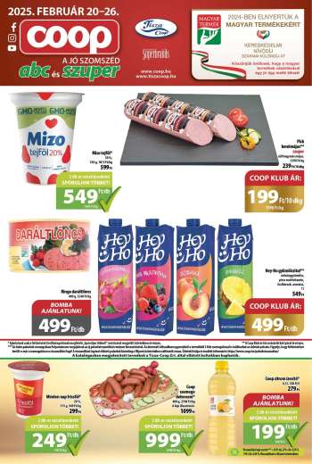 Újság Coop - 2025.02.20 - 2025.02.26.