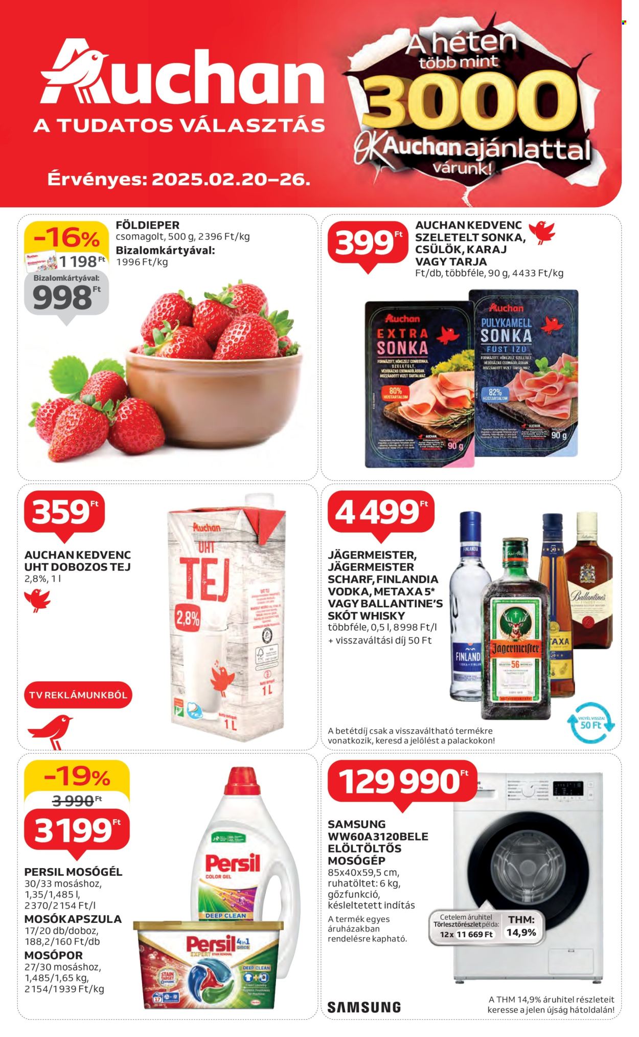 Auchan akciós újságok - 2025.02.20 - 2025.02.26. Oldal 1