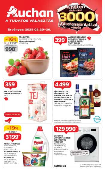 Újság Auchan - 2025.02.20 - 2025.02.26.